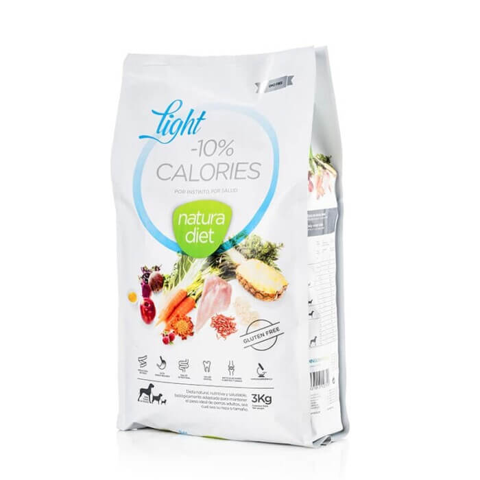 Natura Diet Perro LIGHT -10% CALORIES - Imagen 1