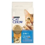 PURINA® CAT CHOW®​ 3 en 1 con Pavo