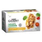 PURINA® GOURMET® NATURE'S CREATIONS Pack Mini Filetes Rico en Pollo y Pavo
