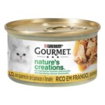 PURINA® GOURMET® NATURE'S CREATIONS Mini Filetes Rico en Pollo