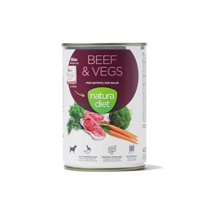 Natura Diet Beef & Vegs 400g - Imagen 1