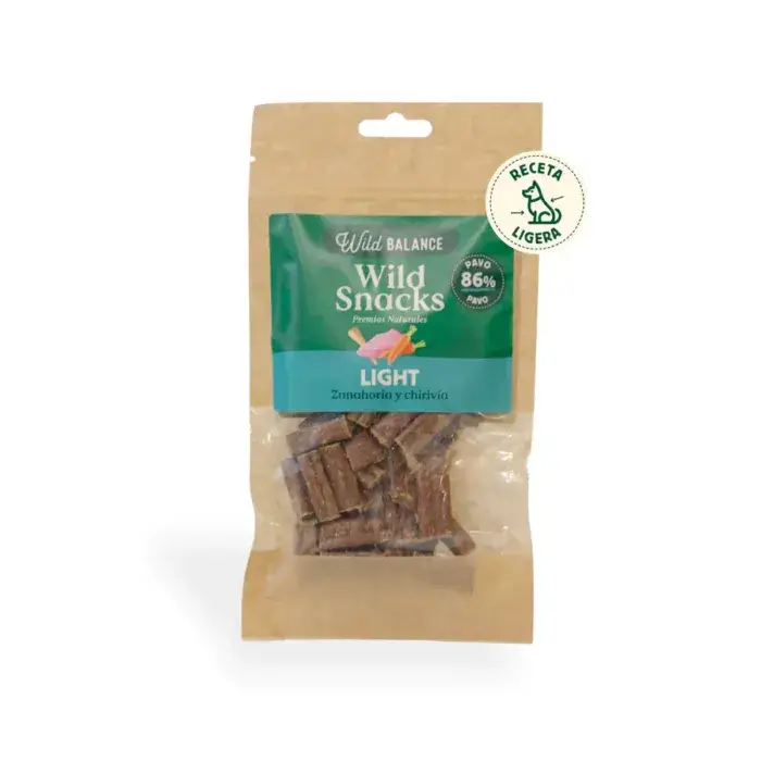 Wild Balance Snacks Light Pavo 75gr - Imagen 1
