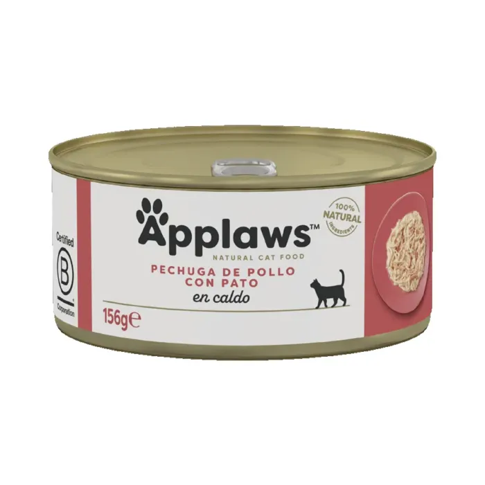 Applaws Cat Lata 156g Pollo y Pato - Imagen 1