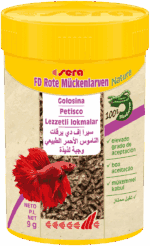 sera FD Larvas rojas de mosquito Nature