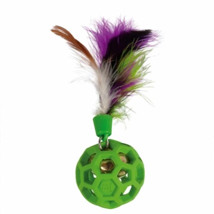 JW CATACTION FEATHER BALL CON CAMPANA