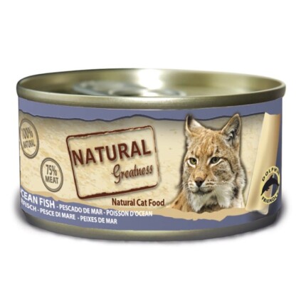 Natural Greatness Pescado De Mar Para Gatos 70g