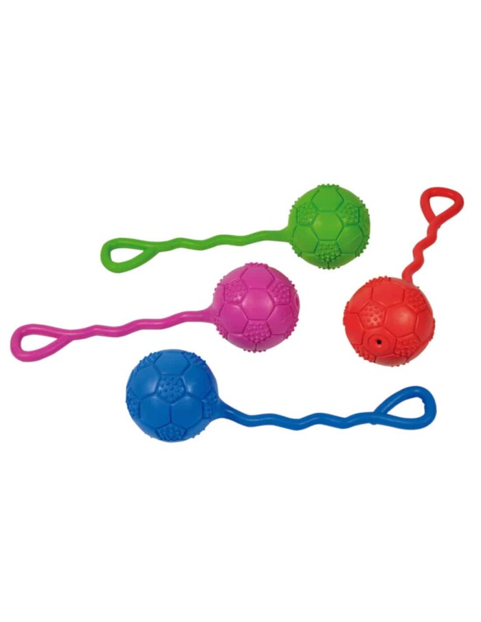 PELOTA FUTBOL C/TIRADOR GOMA - Imagen 1