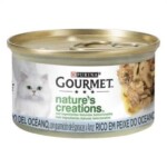 PURINA®GOURMET® NATURE'S CREATIONS Mini Filetes Rico en Pescado del Océano