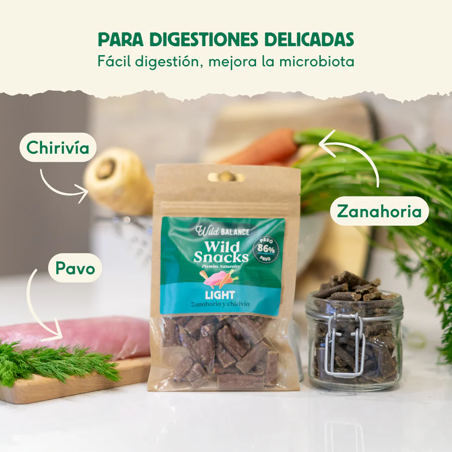 Wild Balance Snacks Light Pavo 75gr - Imagen 2
