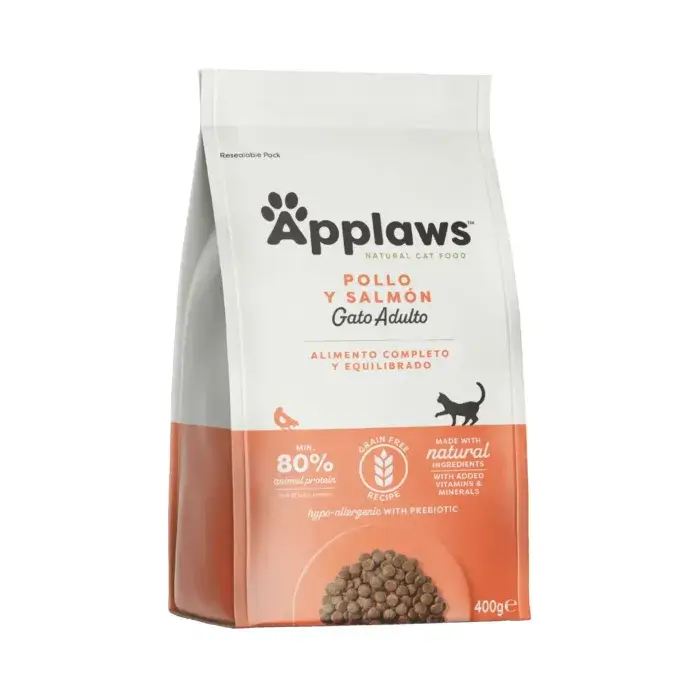 Applaws Dry Adulto Pollo y Salmón para Gatos - Imagen 2