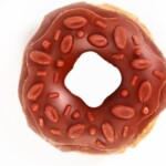 Donuts Pollo Glaseado Fresa Grande
