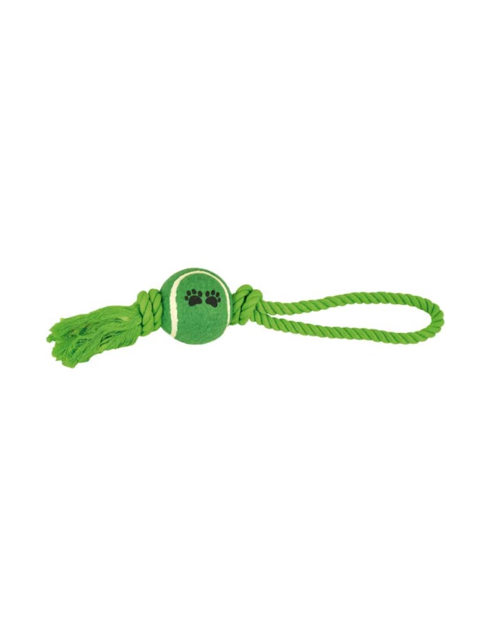 CUERDA DENTAL CON PELOTA Y ASA - Imagen 1