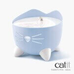 Catit PIXI Fuente para Gatos Azul 2,5L