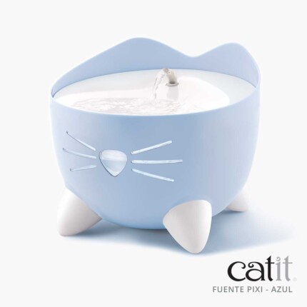 Catit PIXI Fuente Para Gatos Azul