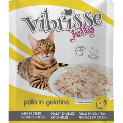 VIBRISSE GATO POUCH POLLO EN GELATINA