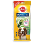 Pedigree Dentastix Fresh Snack Dental para la Higiene Oral y Contra el Mal Aliento de Perros Medianos 7ud
