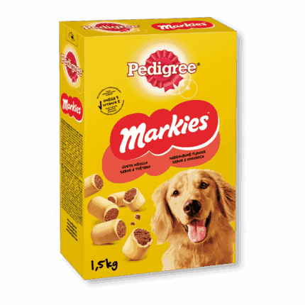 Pedigree Markies Galletas para perro Sabor Tuétano 1,5kg