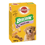 Pedigree Biscrock Galletas para Perro de 3 Sabores 500g
