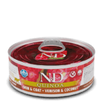 Farmina para gatos - N&D Quinoa Feline - Skin&Coat Venano lata (piel sensible)