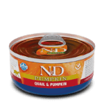 Farmina para gatos - N&D Pumpkin Feline - Codorniz & Calabaza lata