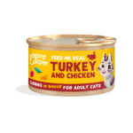 Edgard & Cooper Pavo Y Pollo - Trocitos En Salsa Lata 85 g Para Gatos
