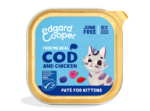 Edgard & Cooper Bacalao Y Pollo - Paté Tarrina 85 g Para Gatitos