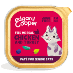 Edgard & Cooper Pollo Y Pavo - Paté 85 g Para Gatos Senior
