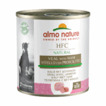 Almo Nature Dog Hfc Natural Ternera Y Jamón 290g