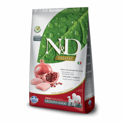 Farmina para perros - N&D Prime Canine - Pollo & Granada Adult Medium & Maxi