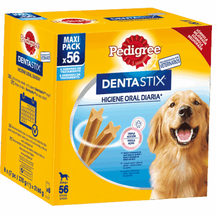 Pedigree Dentastix Snack Dental para la Higiene Oral de Perros Grandes 56ud