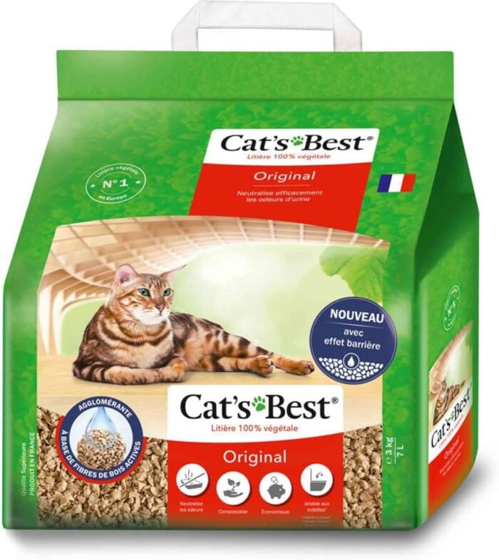Cat's Best Original Arena Para Gatos - Imagen 1