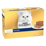 PURINA® GOURMET® GOLD Mousse Pack con Pescado del Océnao