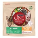 PURINA® ONE® Mini Perro Active seco Pollo y Arroz