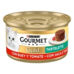 PURINA® GOURMET® GOLD Tartelette con Buey y Tomate