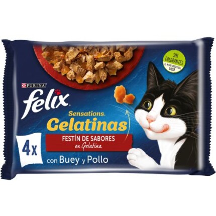 FELIX® Sensations Festin de Sabores en Gelatina