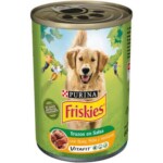 PURINA® FRISKIES® Trozos en Salsa con Buey Pollo y Verduras