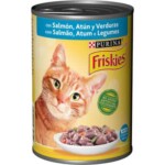 PURINA®  FRISKIES®  Adulto  con Salmón y Atún en Salsa