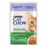 PURINA® CAT CHOW®​ Esterilizado Con Cordero 85g