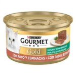 PURINA® GOURMET® GOLD Mousse Pato y Espinacas