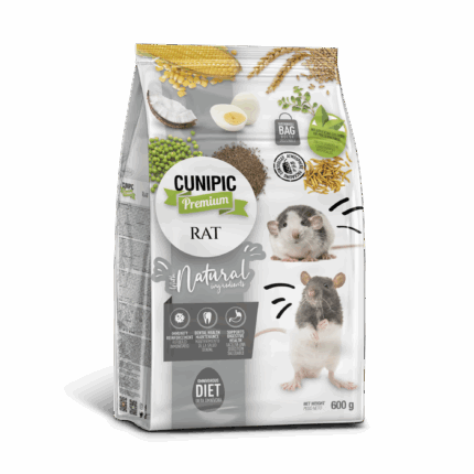 Cunipic Alimento Premium para Rata 600Gr