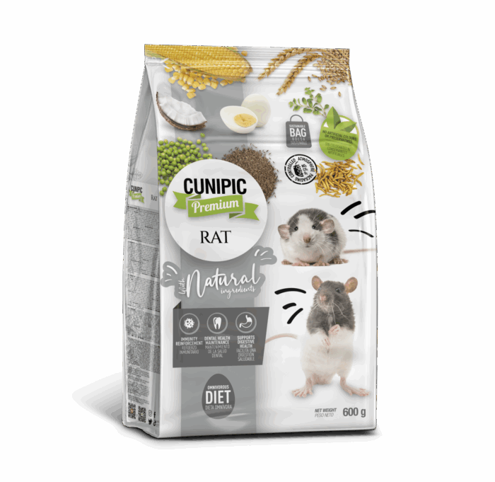 Cunipic Alimento Premium para Rata 600Gr - Imagen 1
