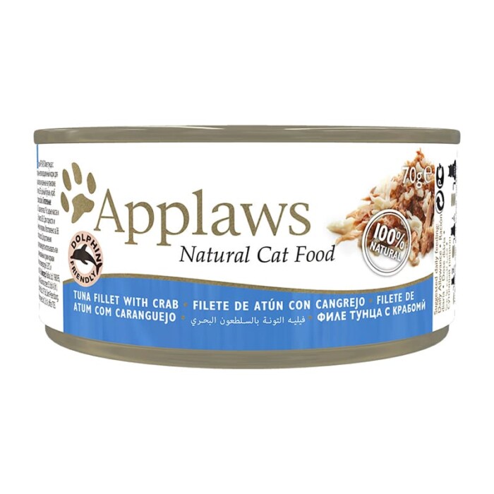 Applaws Cat Lata 70g Atún y Cangrejo - Imagen 1
