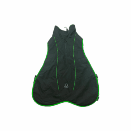 Benetton Abrigo Negro Para Perros