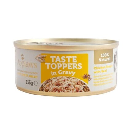 Applaws Dog Topper Pollo Y Ternera En Salsa - Lata 156g