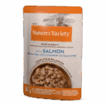 Nature's Variety Húmedo Gato Bocaditos en Salsa Con Salmón