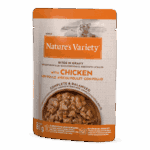 Nature's Variety Húmedo Gato Bocaditos en Salsa Con Pollo