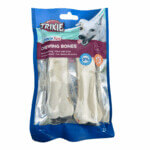 2 Huesos con Relleno Pato Denta Fun, 12 cm, 120g