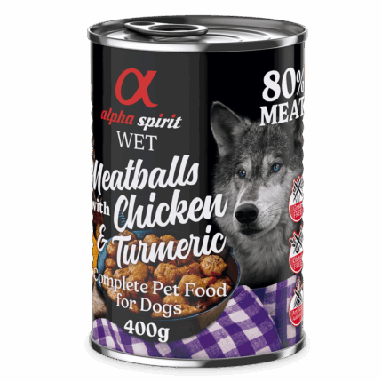 Alpha Spirit Albóndigas Pollo Y Cúrcuma 400g