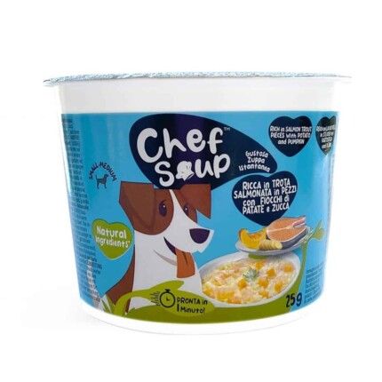Chef Soup Trucha Con Patata y Calabaza 25g