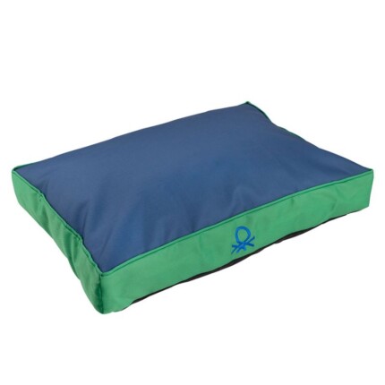 Benetton Colchón Classic Azul/Verde Para Perro